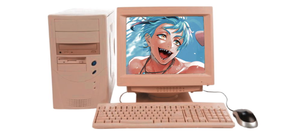 Rui Kamishiro from Project Sekai, smiling in a his BRAND NEW WORLD Unit outfit, with pixelized shadow and pastel filter, facing the camera.